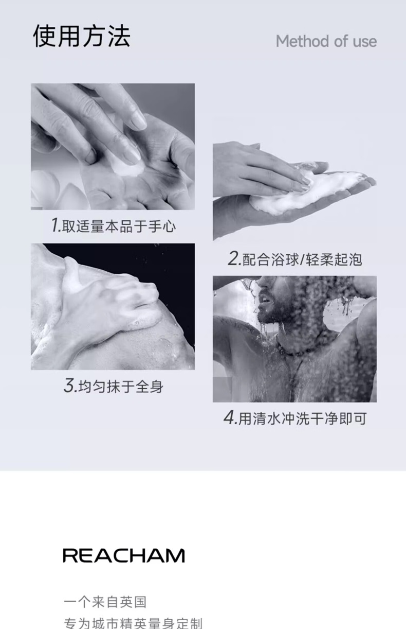 男士沐浴露